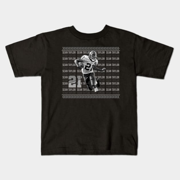 Sean Taylor | 21 Kids T-Shirt by Aloenalone